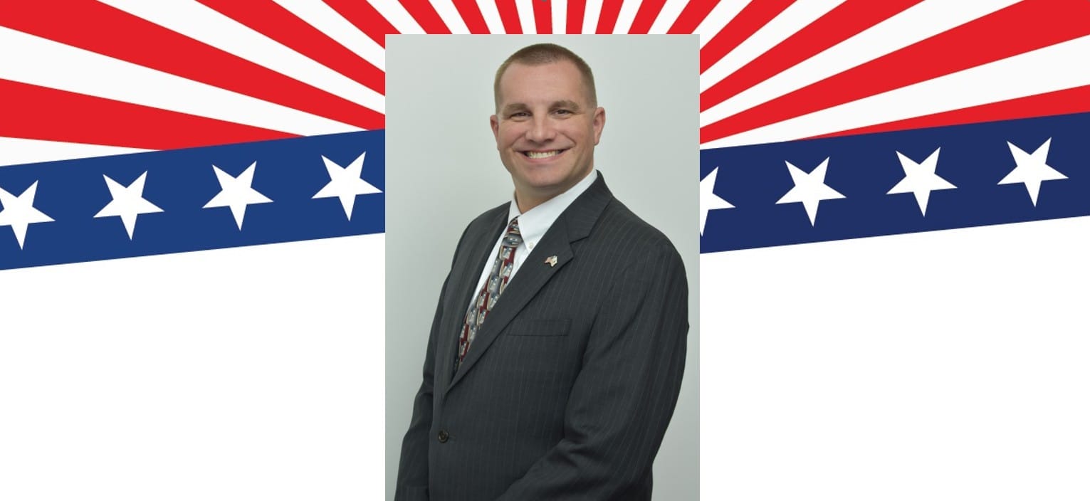 Patriotic Image of Robert McKenna